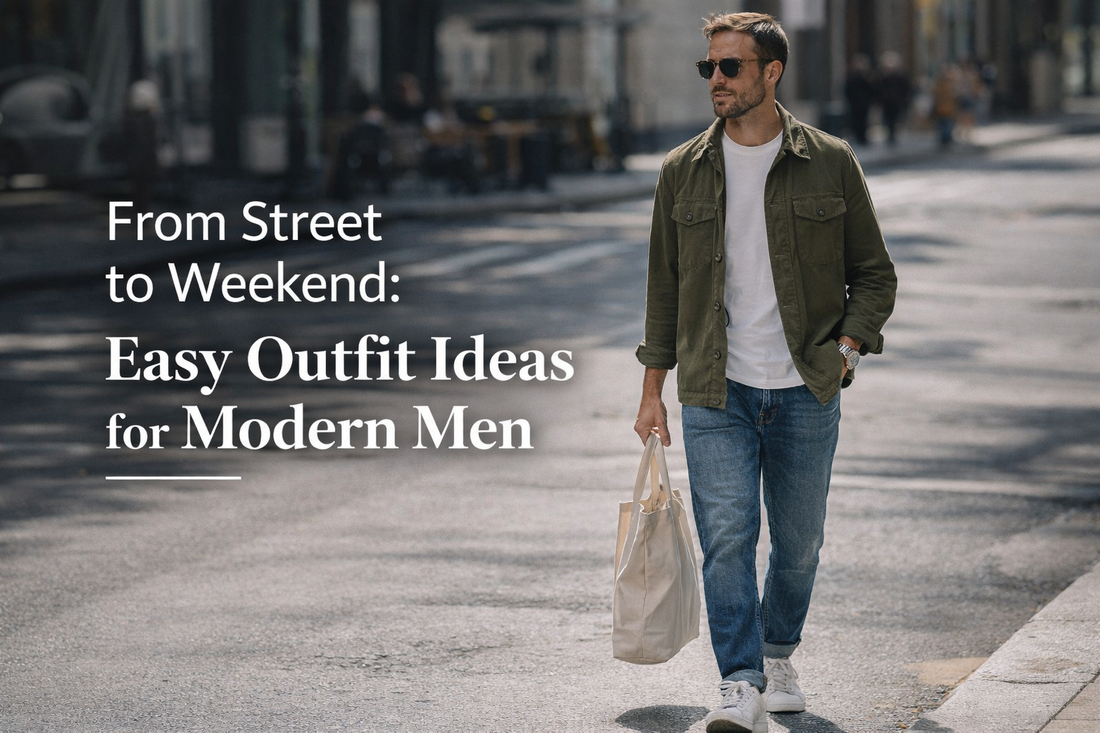 From Street to Weekend: Easy Outfit Ideas for Modern Men