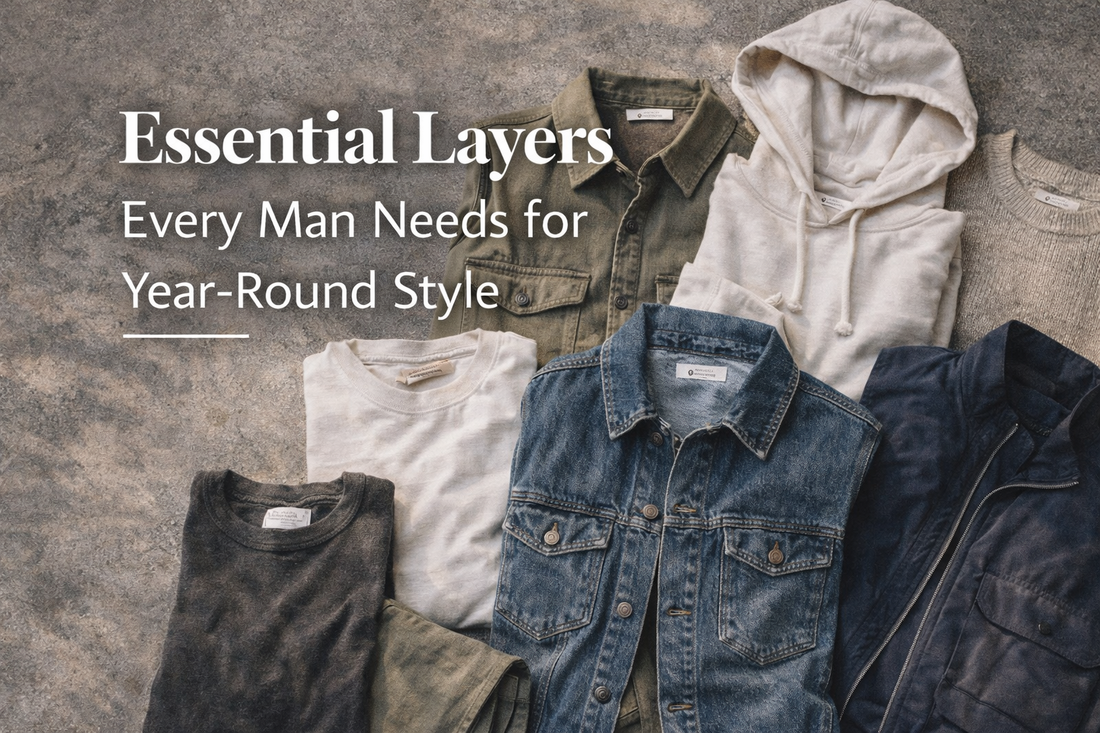 Essential Layers Every Man Needs for Year-Round Style