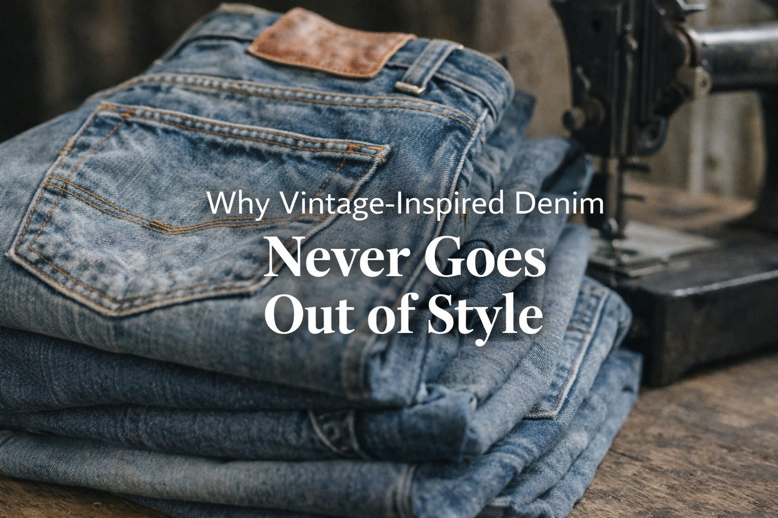 Why Vintage-Inspired Denim Never Goes Out of Style