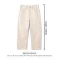 Baggy Denim Chino Pants