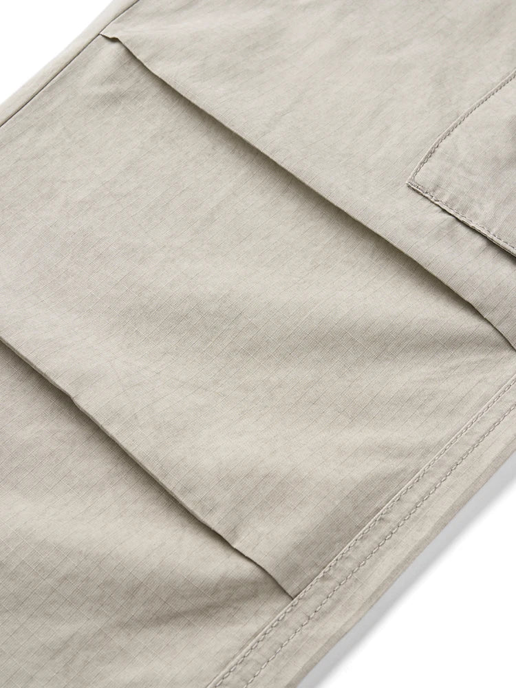 Drawstring Cargo Paratrooper Pants