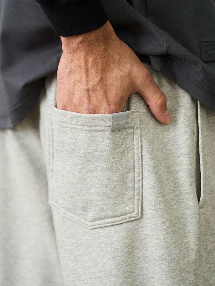 Solid Color Jogger Sweatpants