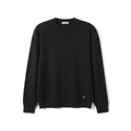 12-Gauge Anti-Static Basic Knit Sweater