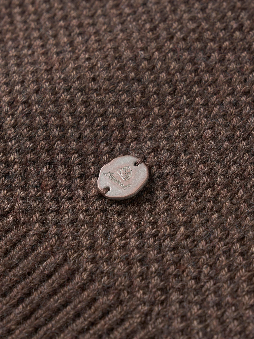 Wool Blend Waffle Knit Sweater