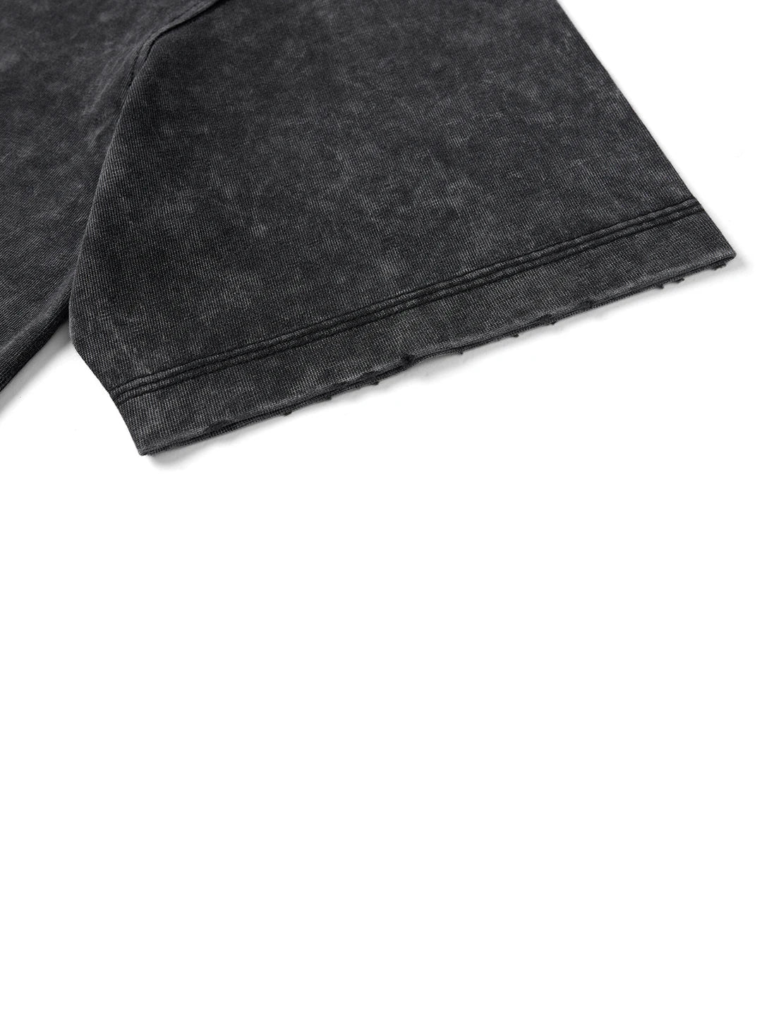 Vintage Snow Wash Distressed Print T-Shirt