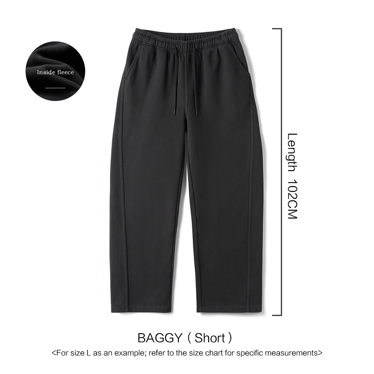 Fleece Lined Baggy Jogger Pants
