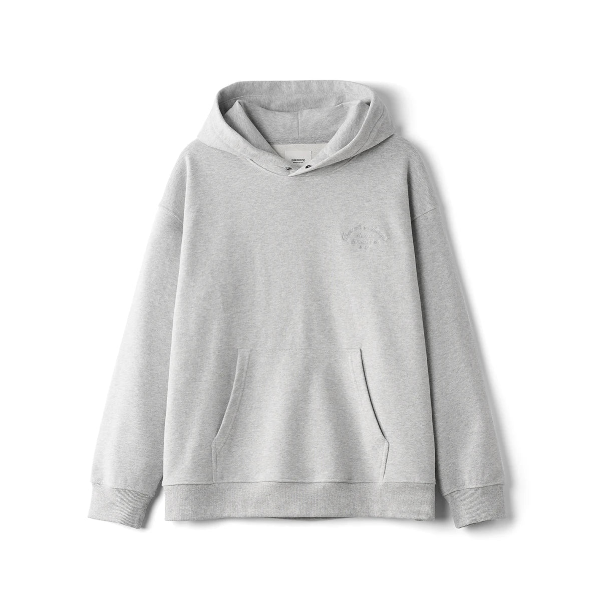 Carbon Peached Embroidered Hoodie