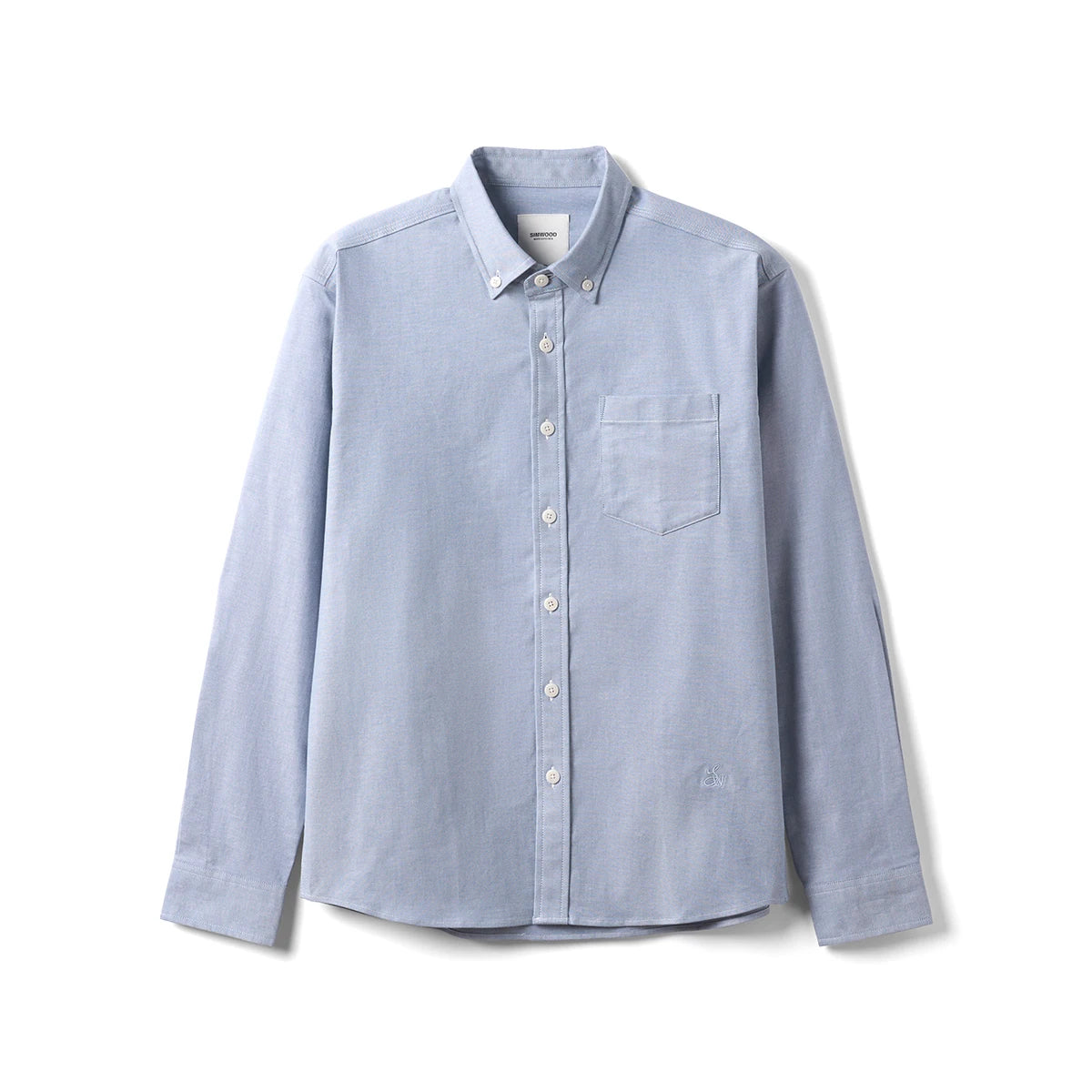 Smart Casual Solid Oxford Shirt