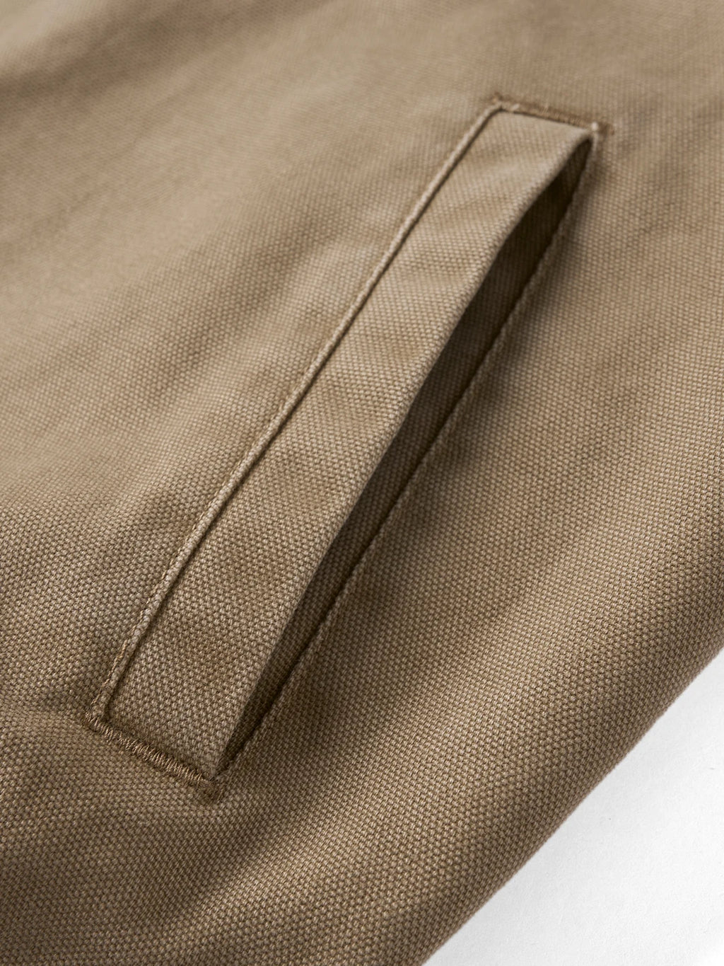 Washed Canvas Bomber Jacket