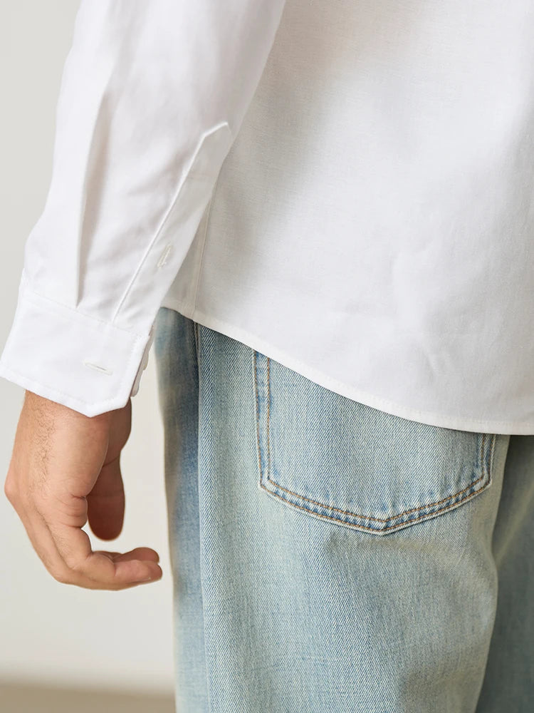Cool Breathable Linen Cotton Blend Shirt