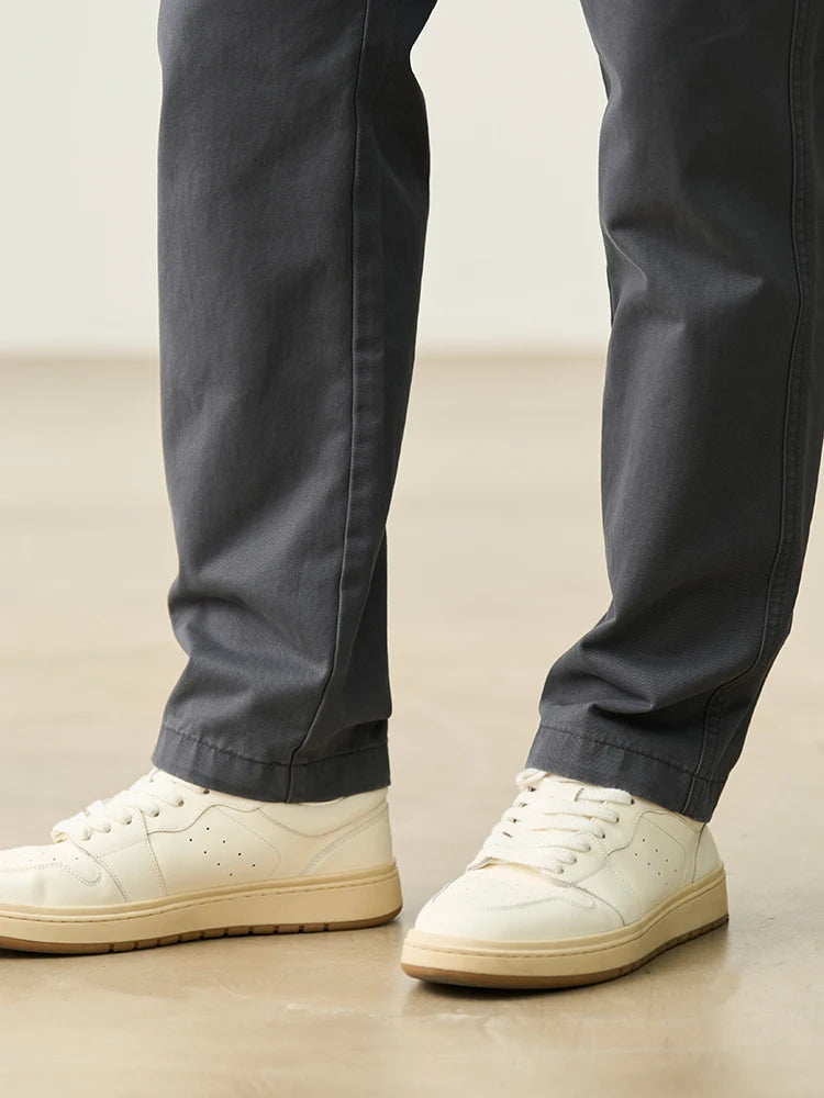 Dark Washed Chino Pants