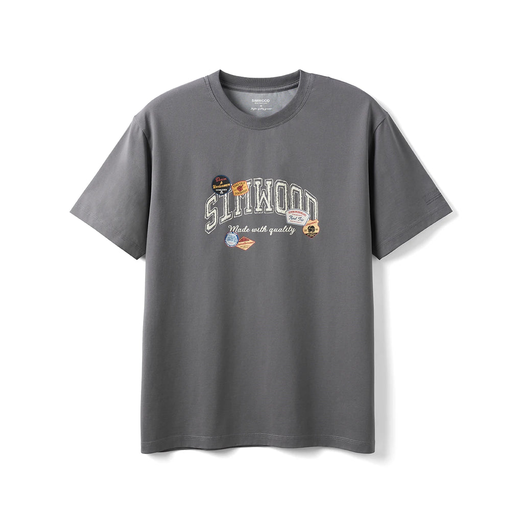 Coolmax Letter Print T-Shirt