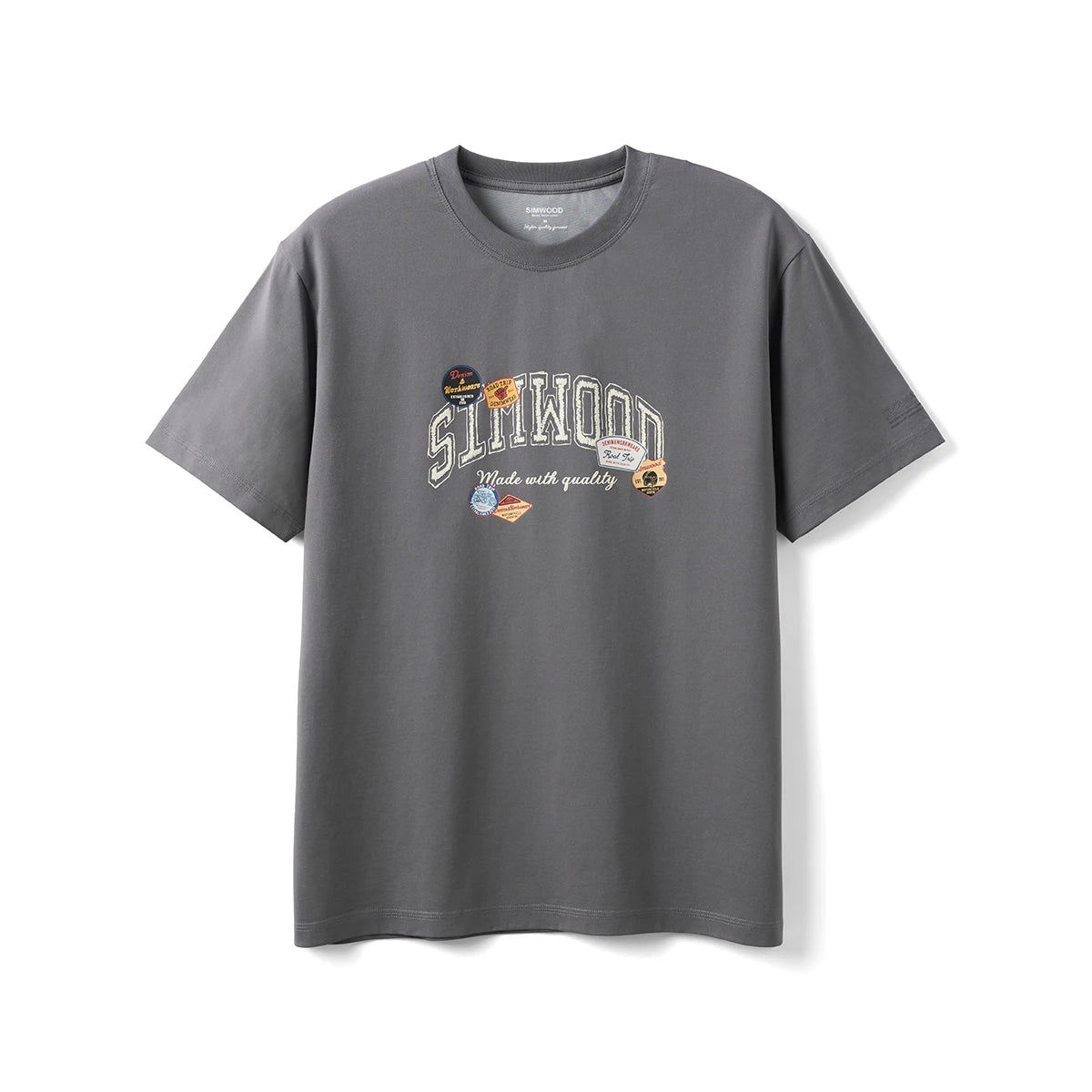 Coolmax Letter Print T-Shirt