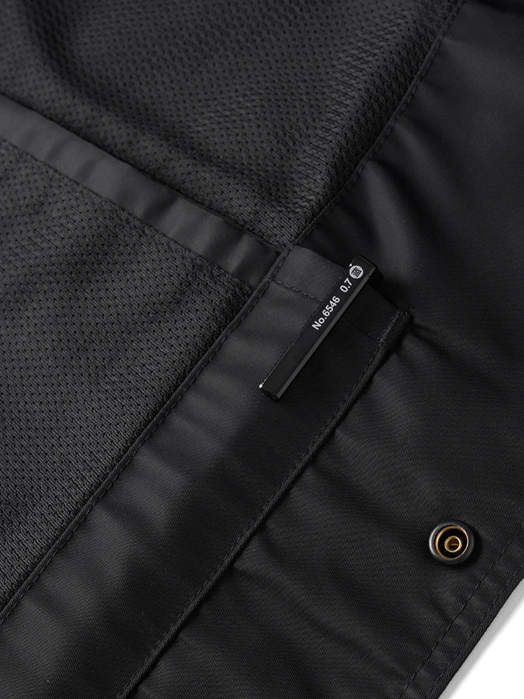 Logo Embroidered Outdoor Jacket