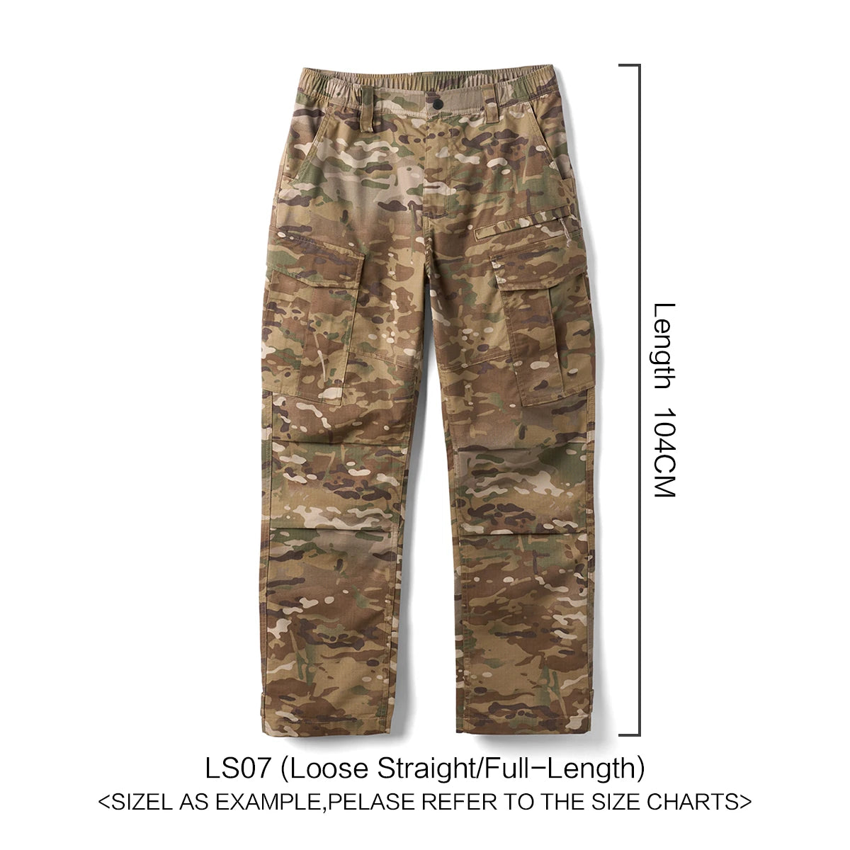 Lightweight Camouflage Tactical Cargo Pants