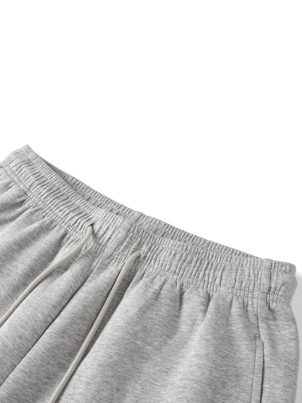 Washed Cotton Blend Sweat Shorts