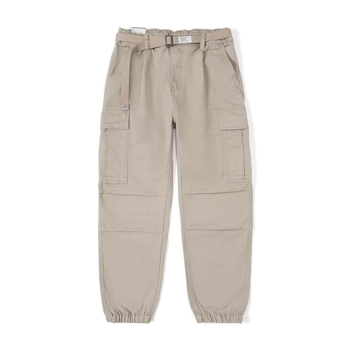 Cotton Tapered Cargo Pants