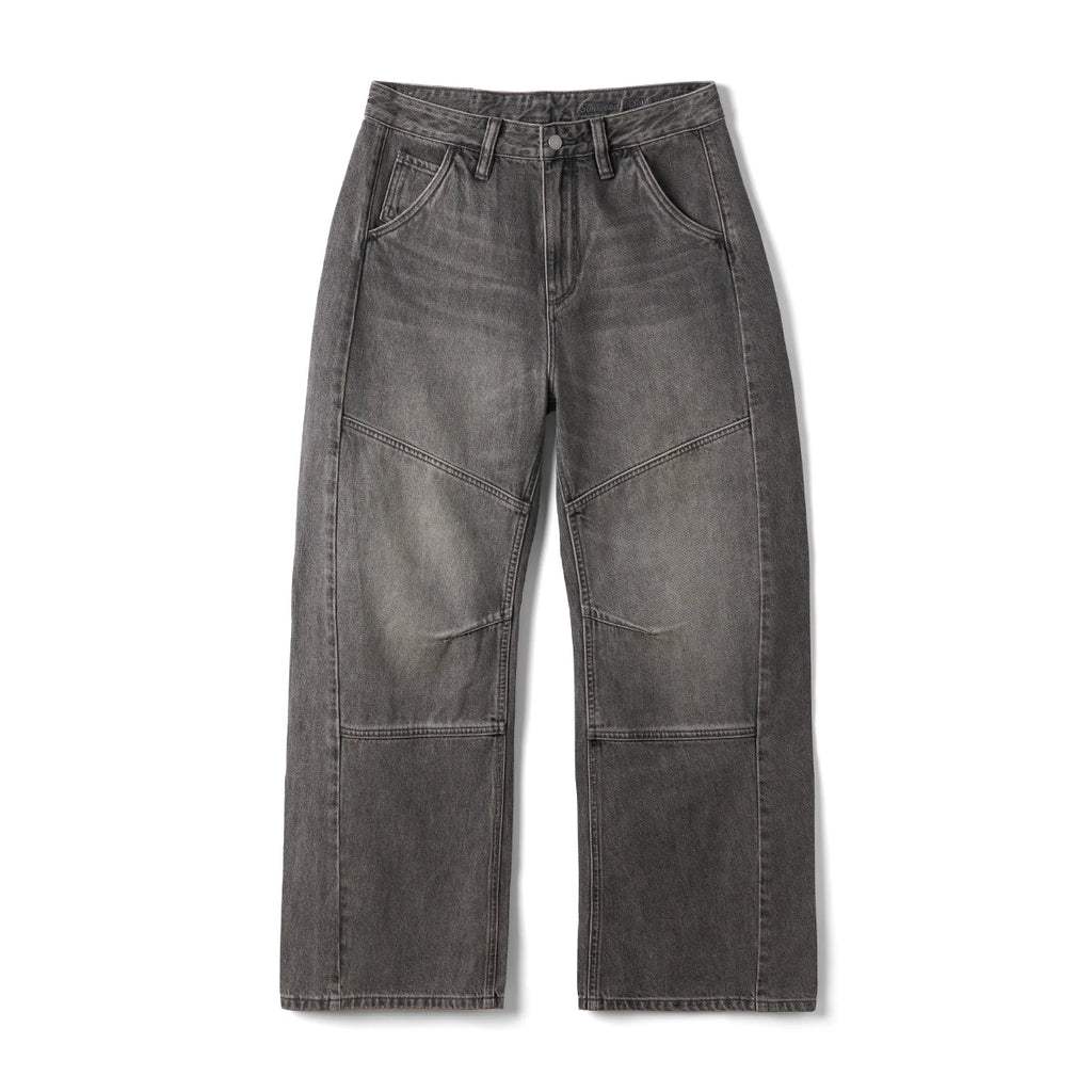 Vintage Washed Draped Baggy Jeans