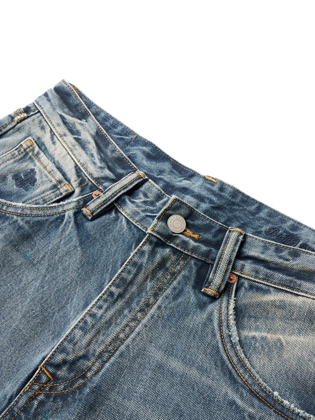 Vintage Washed Baggy Jeans