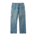Paint Splatter Denim Logger Pants