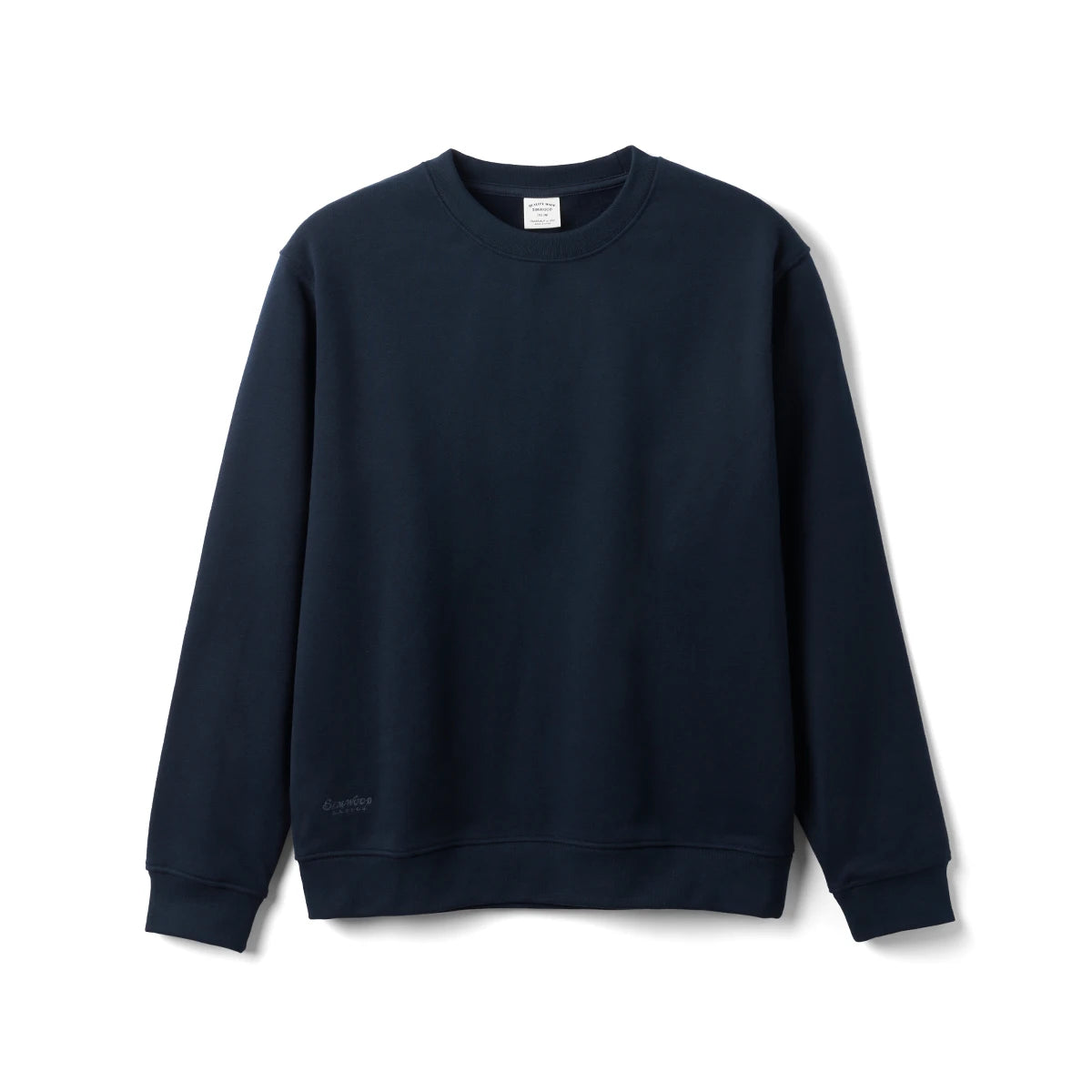 Warm Brushed Embroidered Sweatshirt