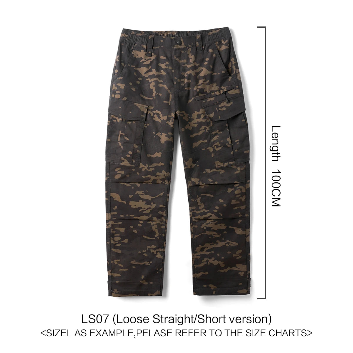 Lightweight Camouflage Tactical Cargo Pants