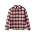 Warm Vintage Wool Blend Plaid Shirt