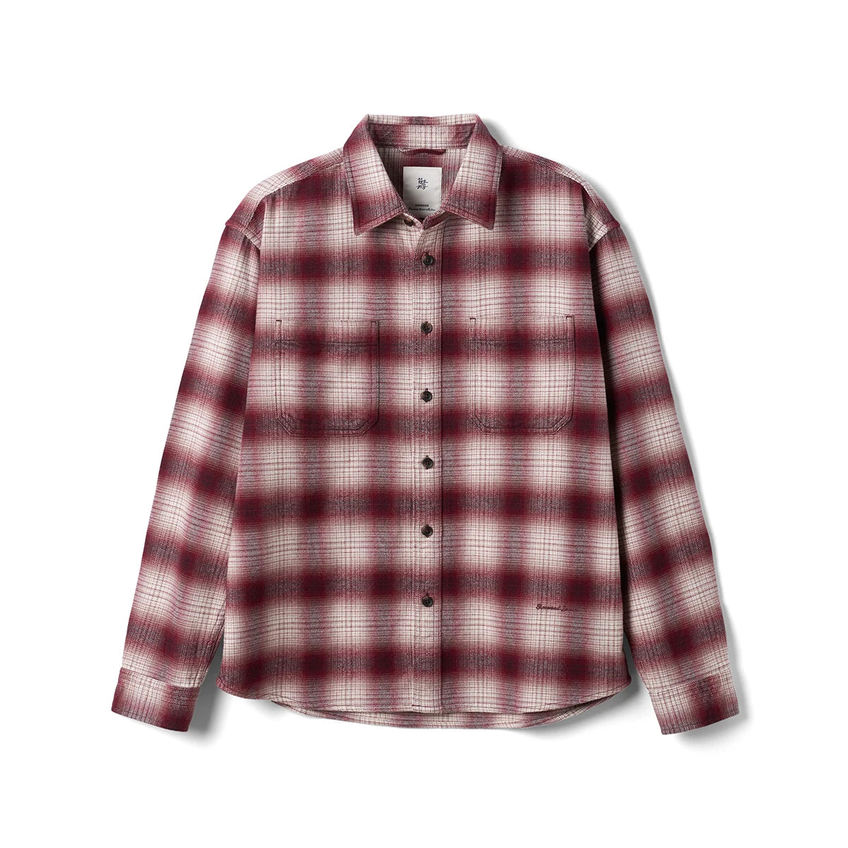 Warm Vintage Wool Blend Plaid Shirt