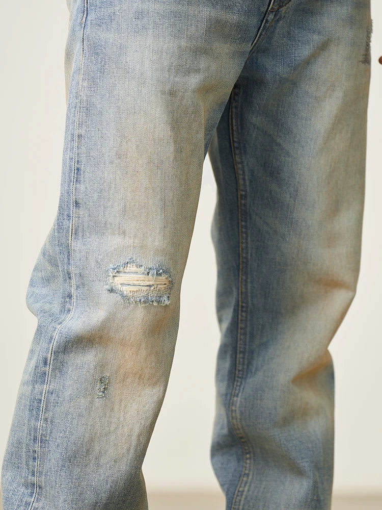 Patchwork Selvedge Jeans