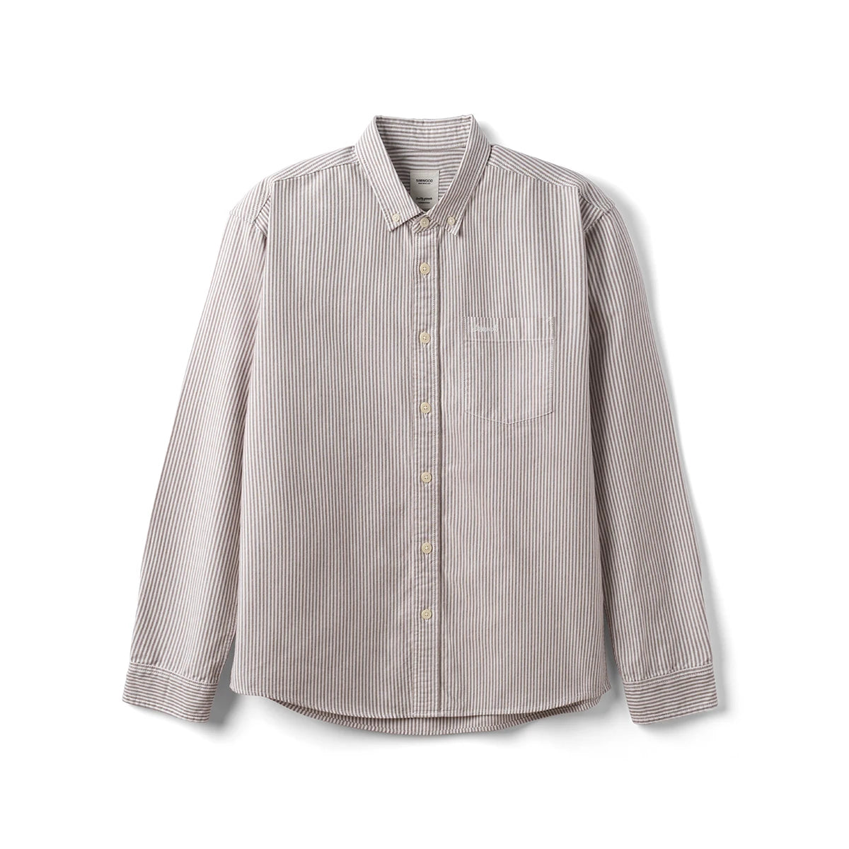 Classic Vertical Striped Oxford Shirt