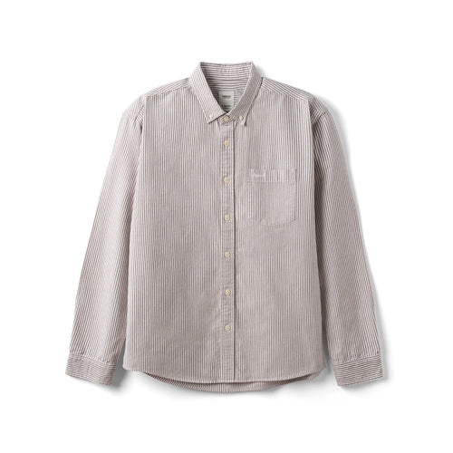 Classic Vertical Striped Oxford Shirt