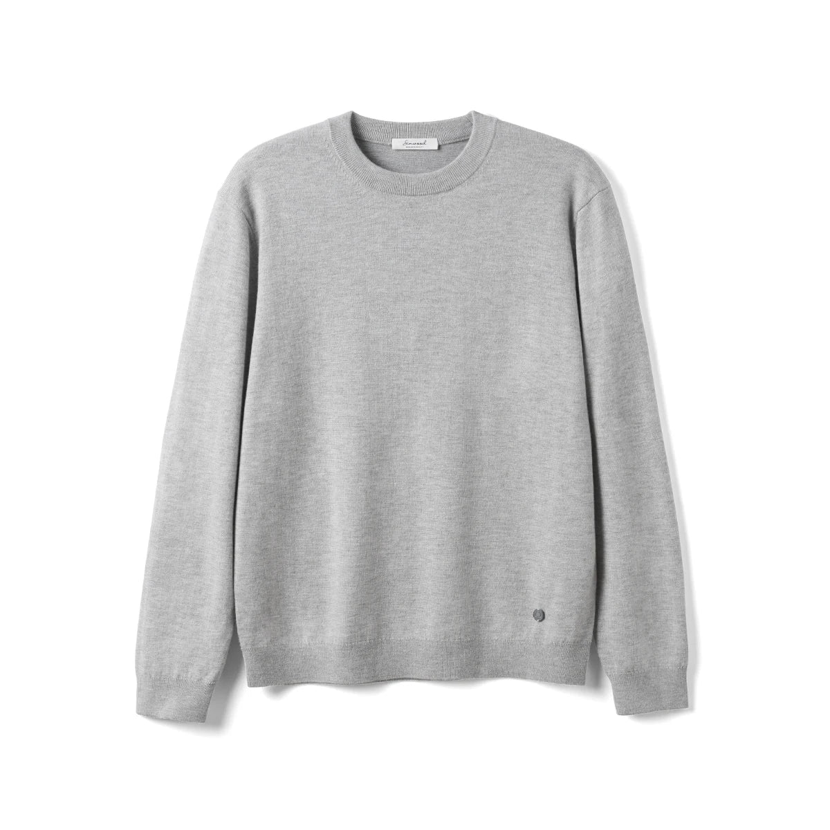 12-Gauge Anti-Static Basic Knit Sweater