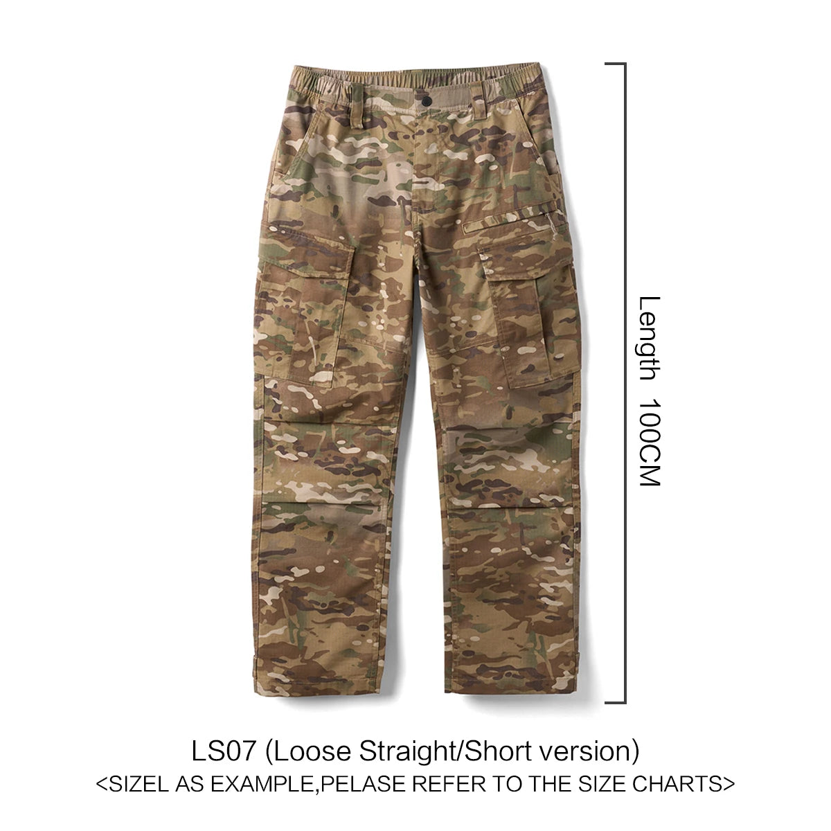 Lightweight Camouflage Tactical Cargo Pants
