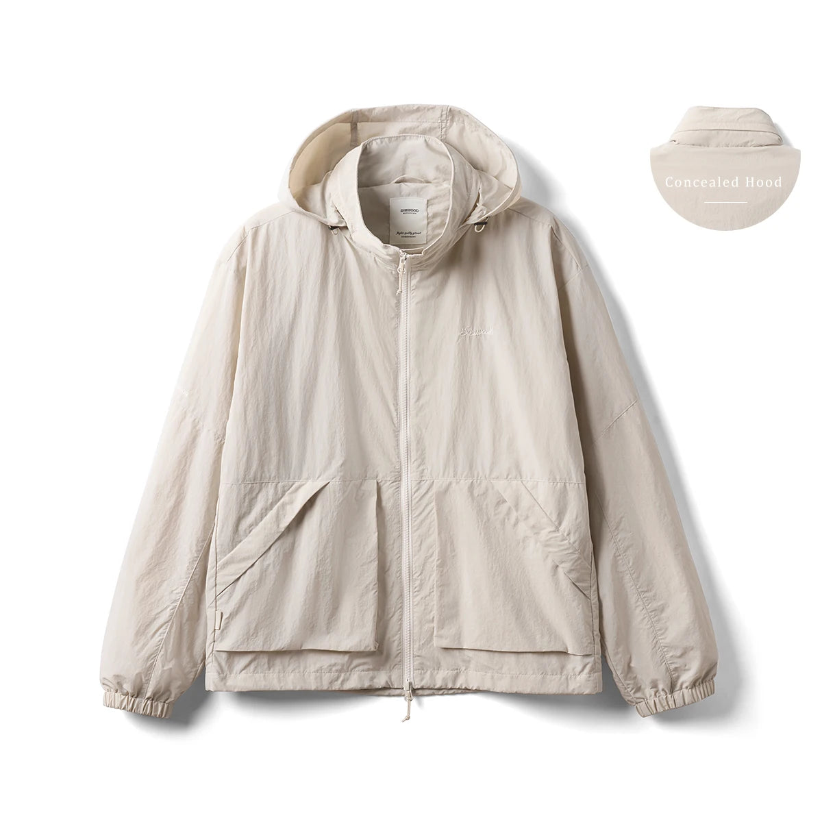 Lightweight Outdoor Concealed Hood Jacket
