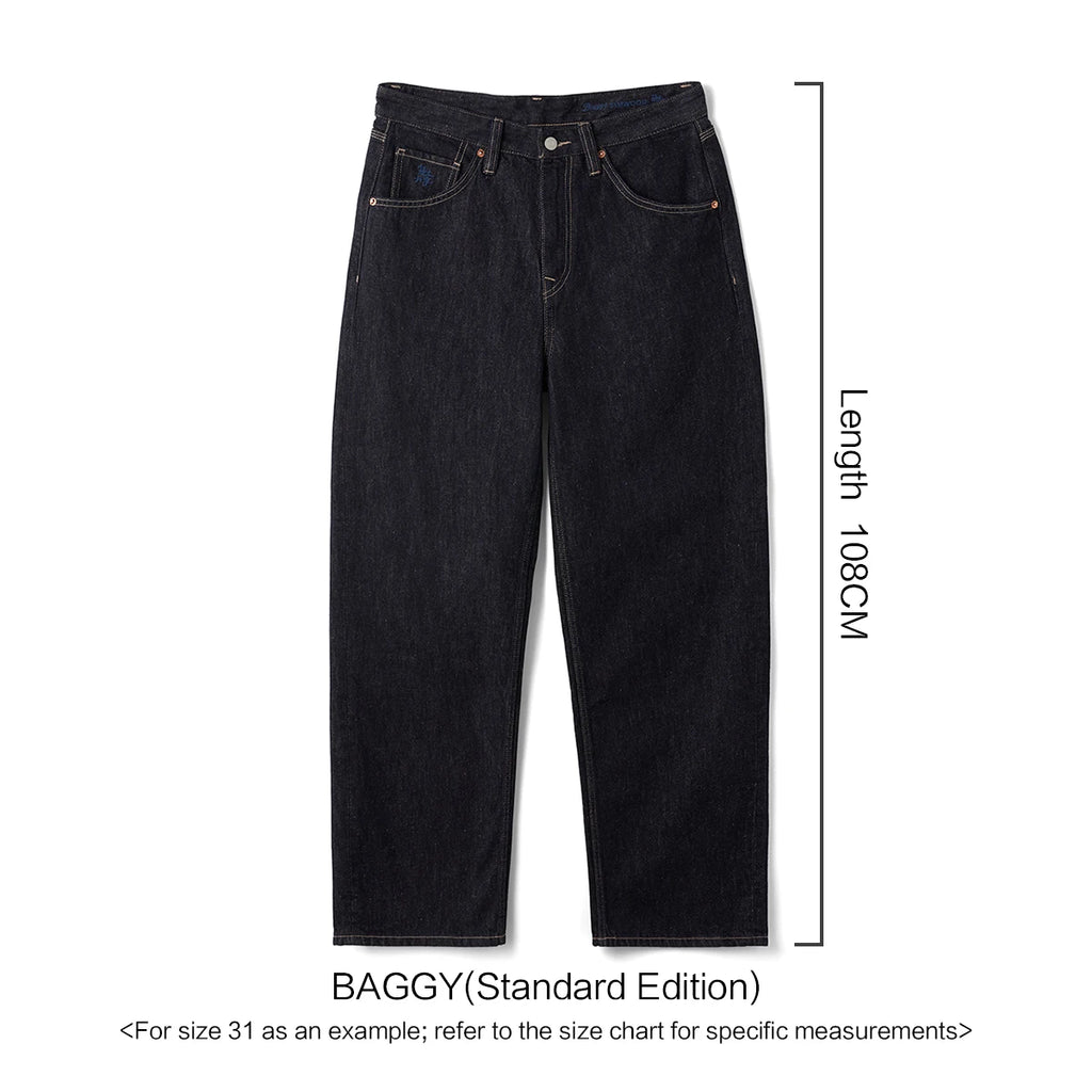 Vintage Hemp Cotton Baggy Jeans