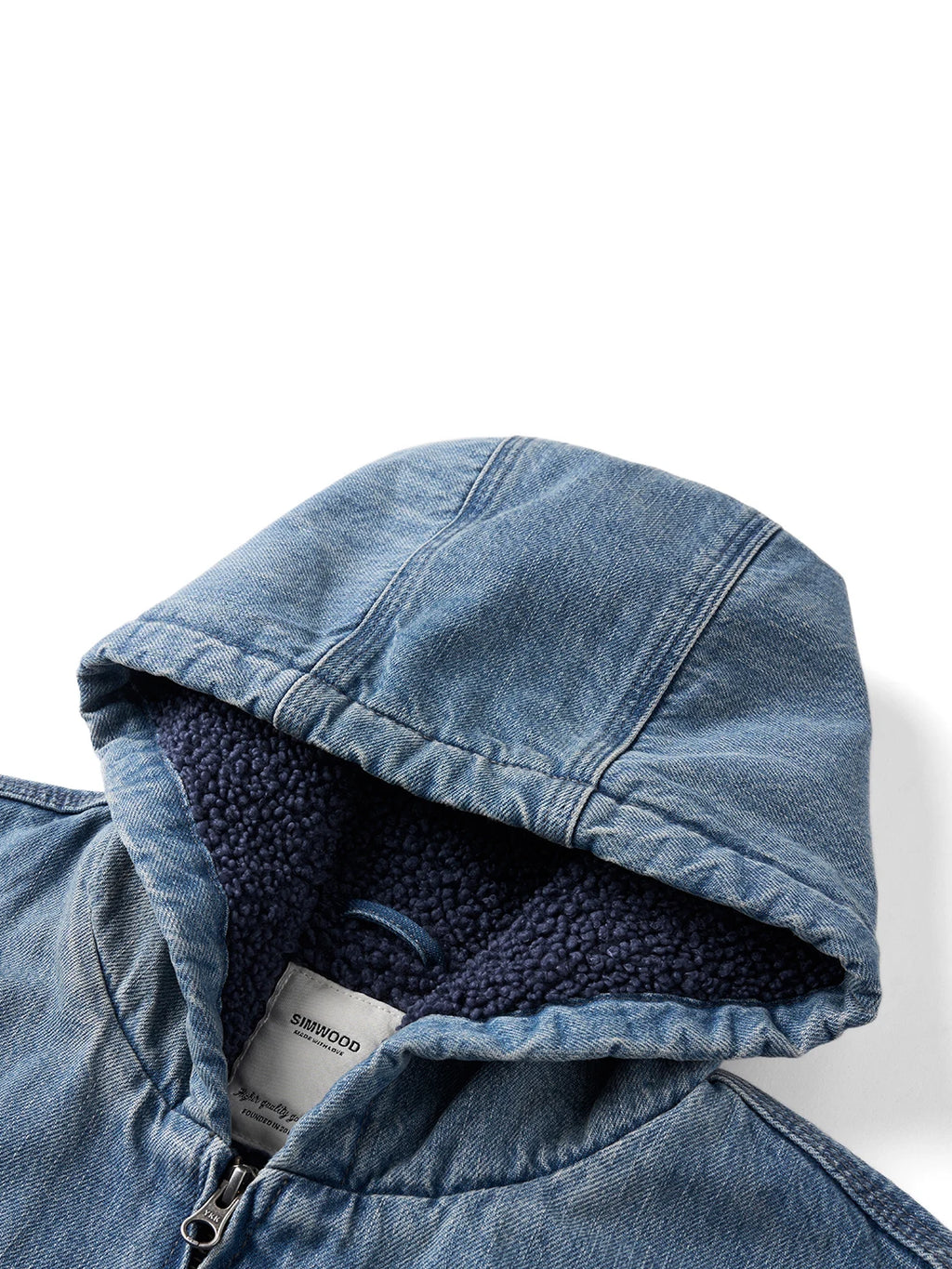 Fleece Lined Denim Jacket