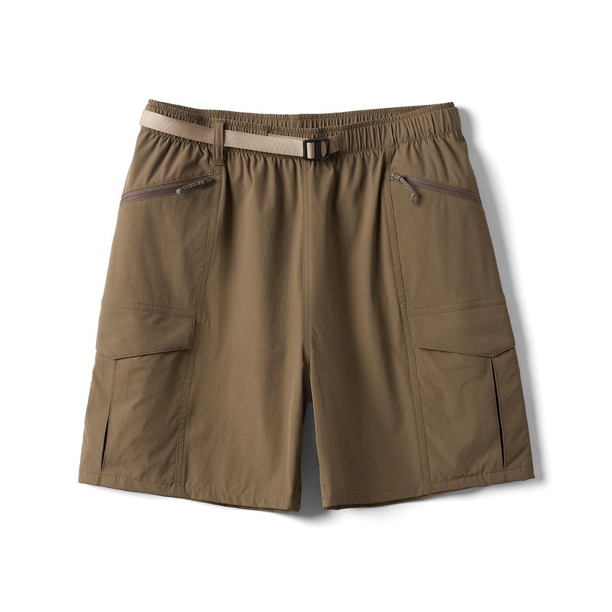 Elastic Waist Quick-Dry Cargo Shorts