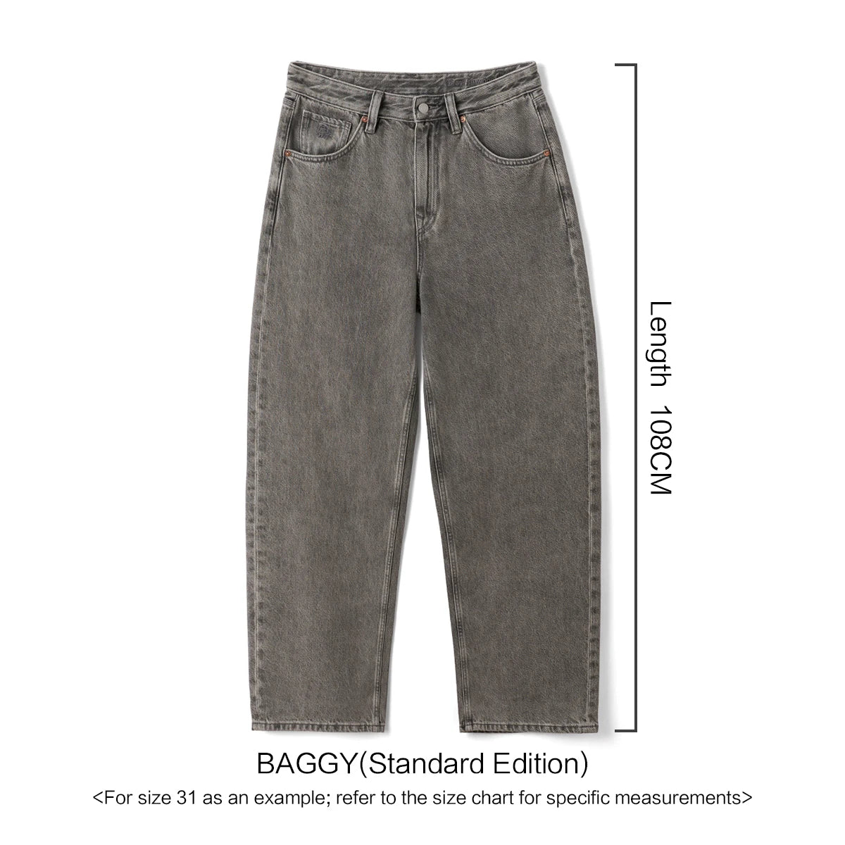 Vintage Hemp Cotton Baggy Jeans