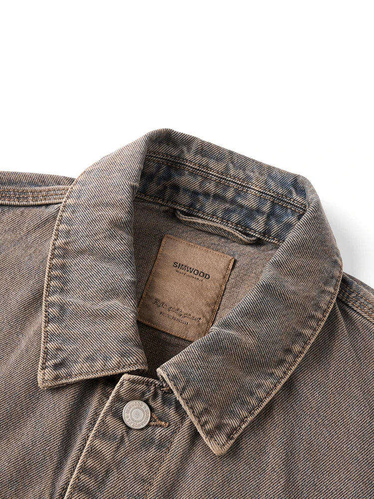 Washed Vintage Denim Jacket
