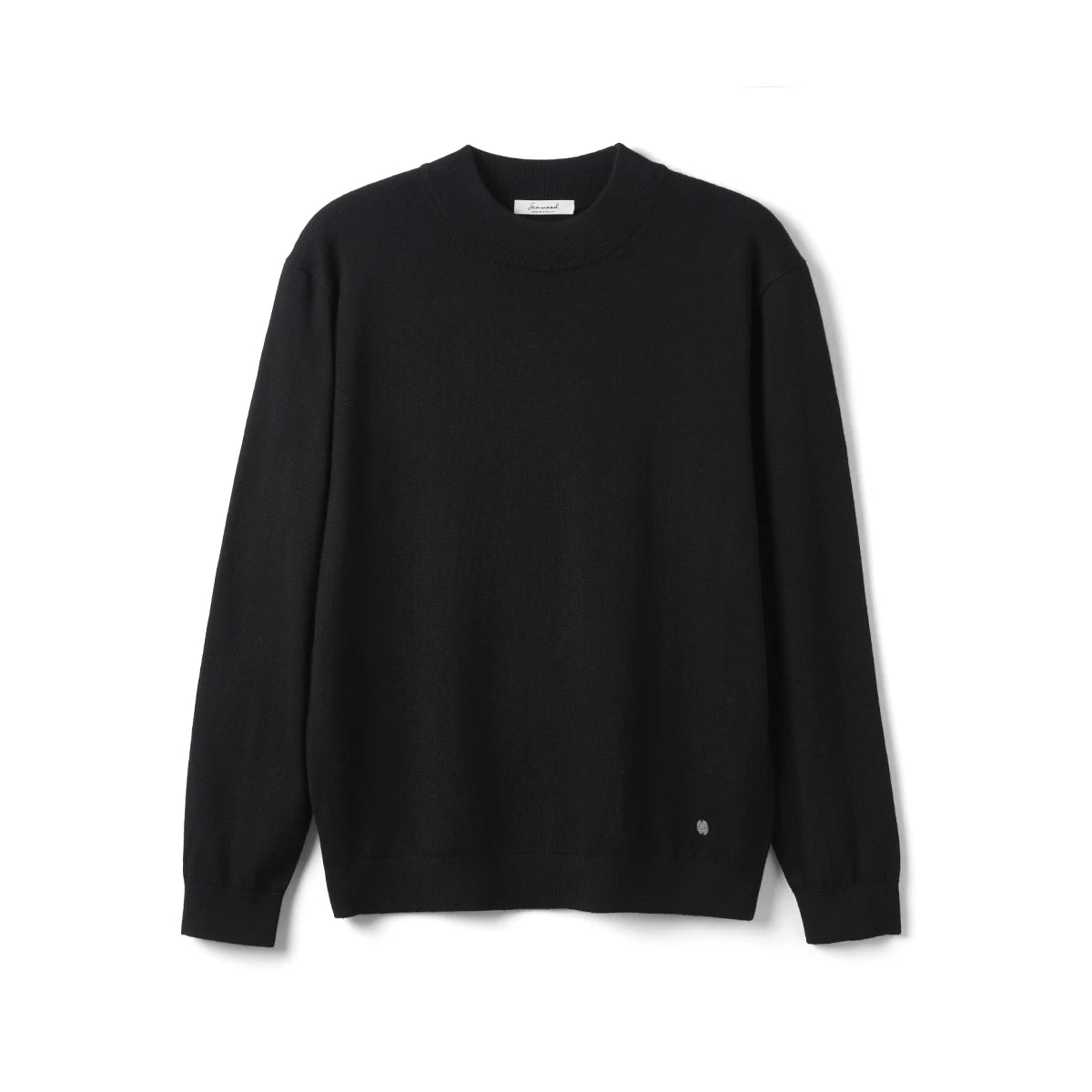 12-Gauge Anti-Static Basic Knit Sweater
