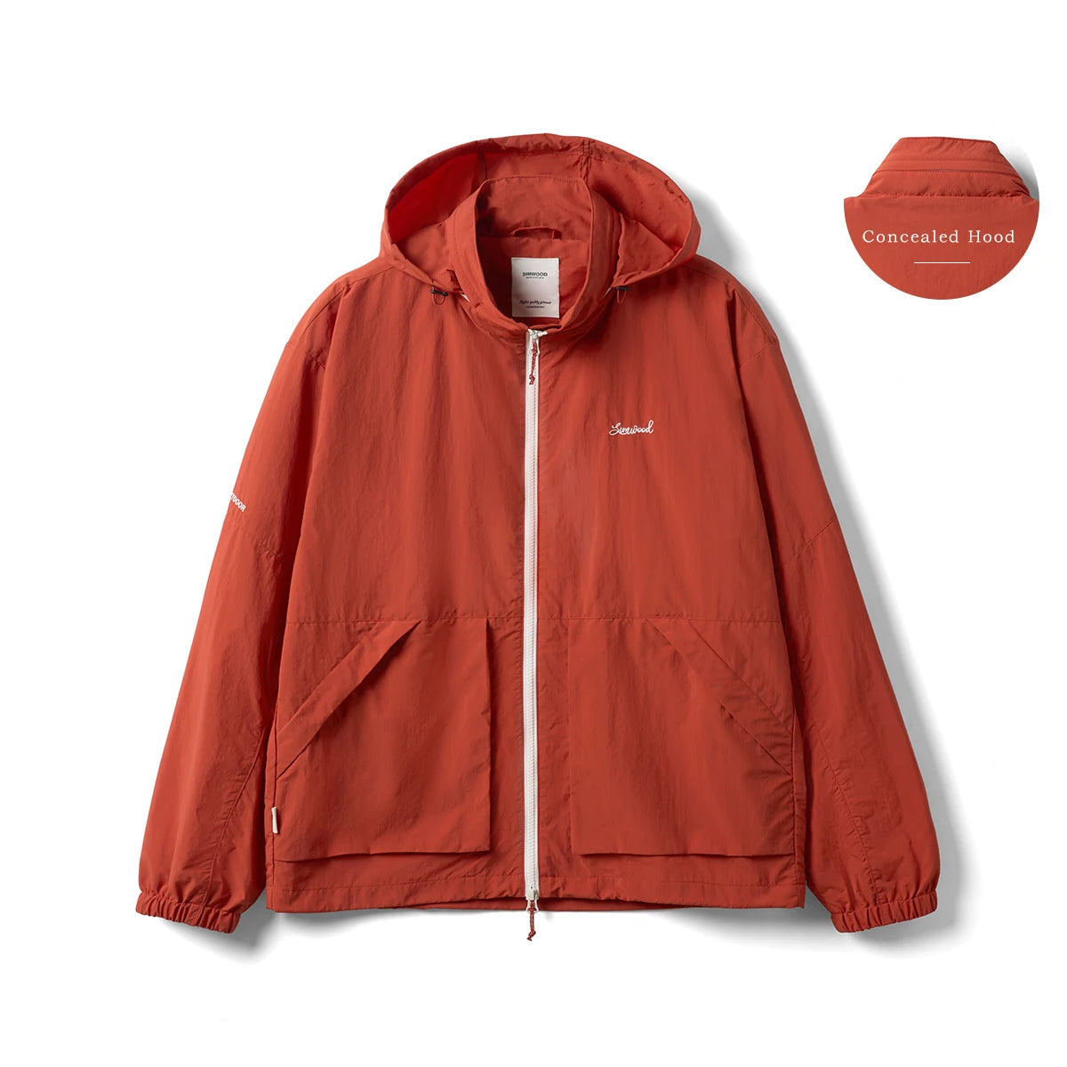 Lightweight Outdoor Concealed Hood Jacket