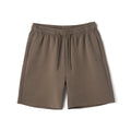 Washed Cotton Blend Sweat Shorts