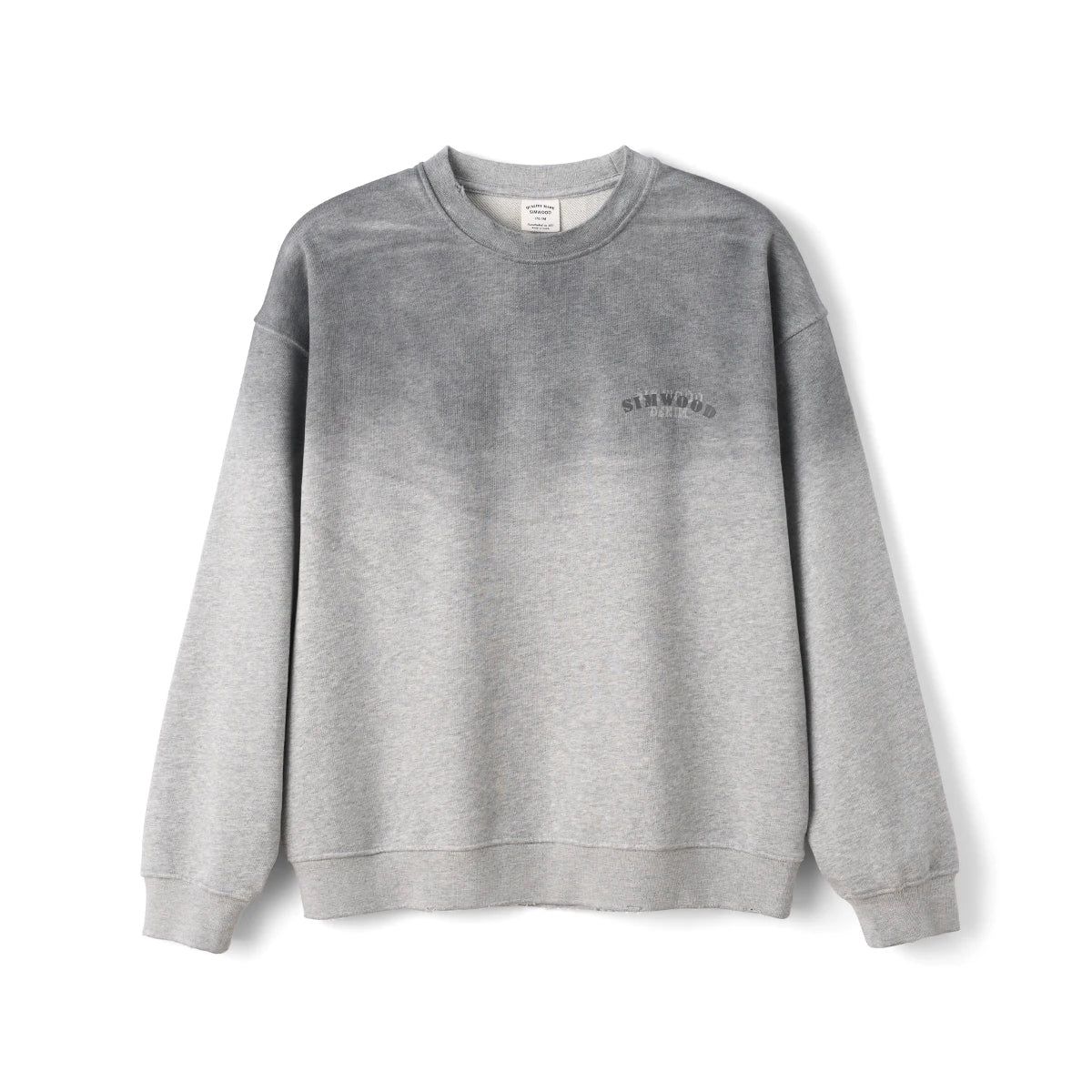 Vintage Washed Distressed Ripped Sweatshirt