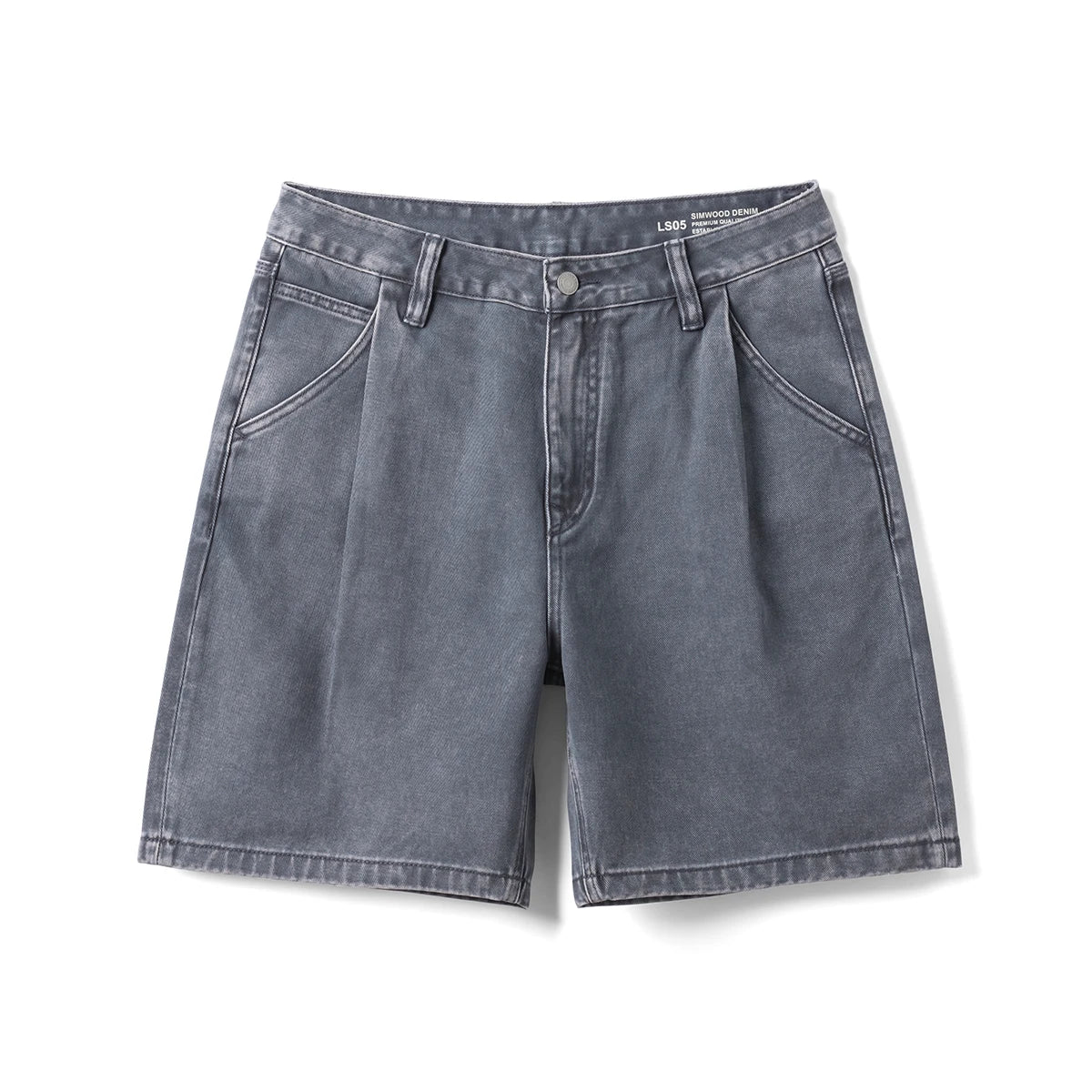 Vintage Washed Denim Shorts