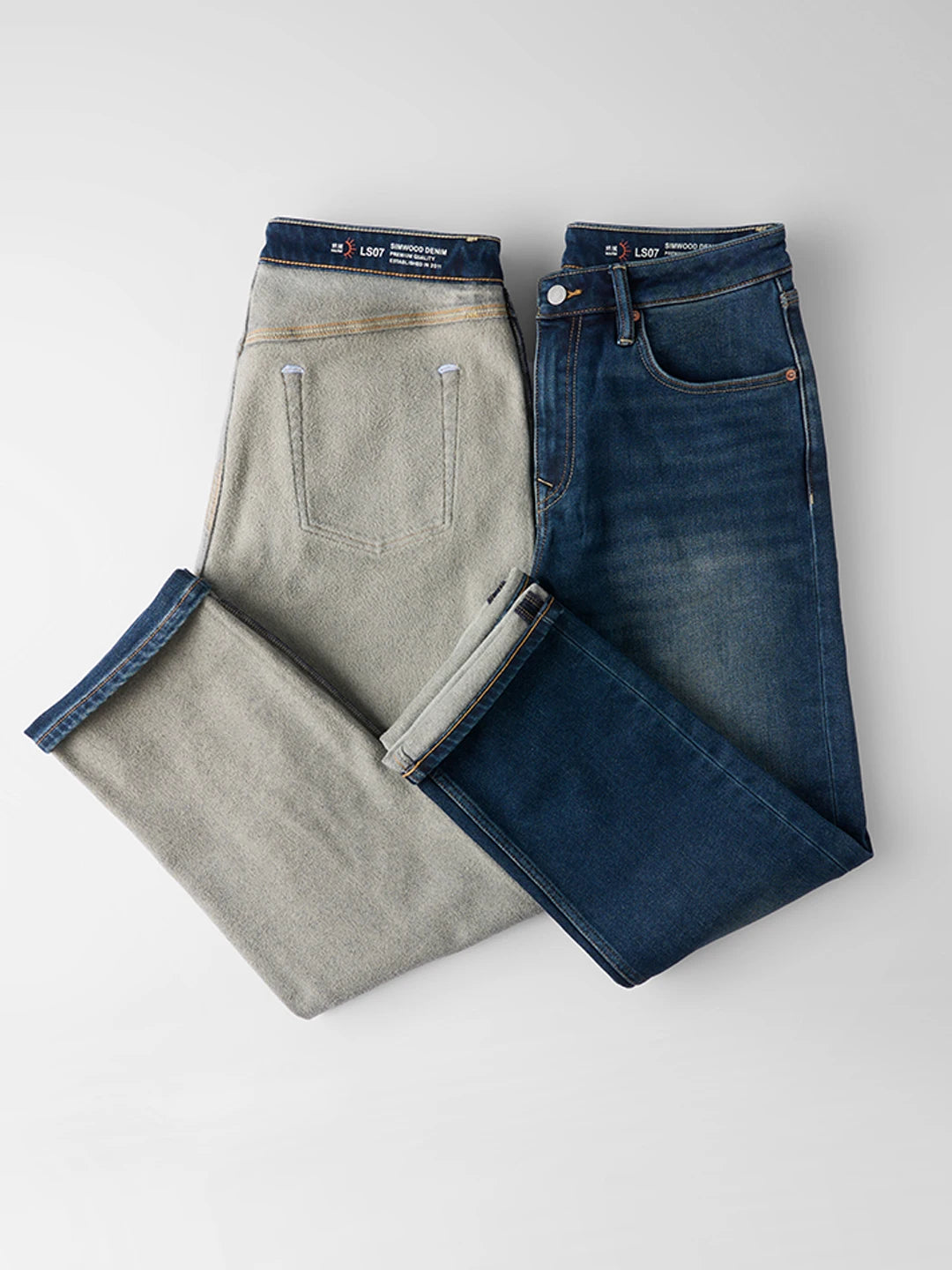 Micro-Fleece Lined Jeans