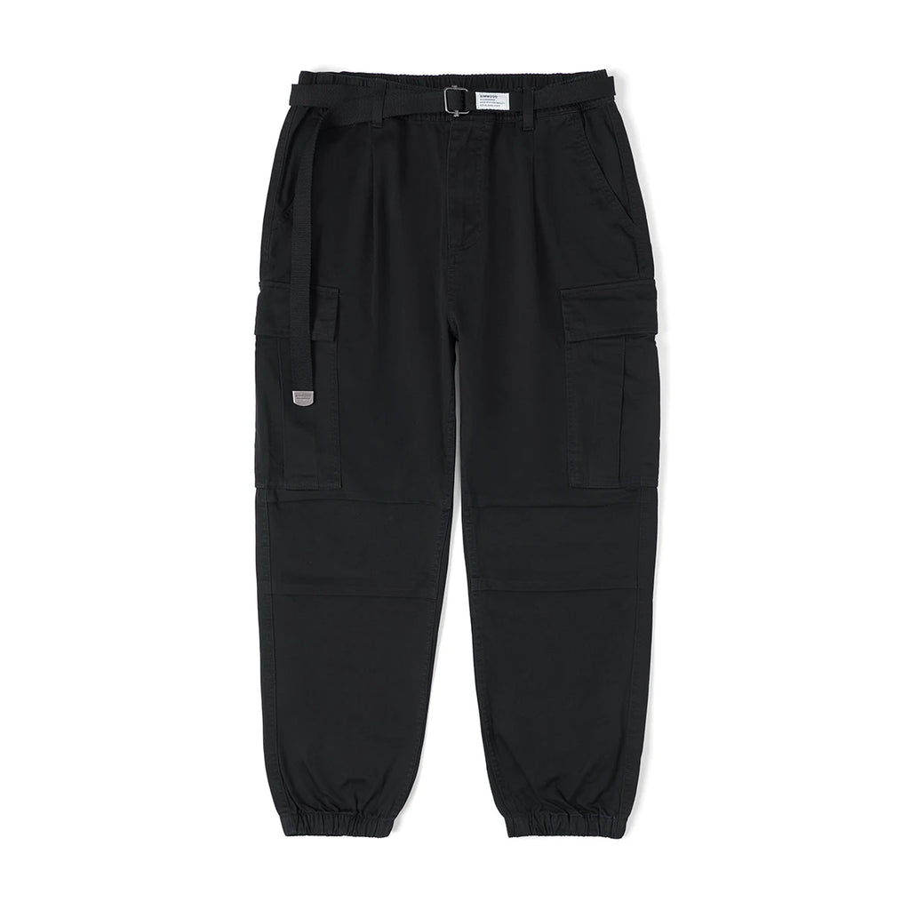 Cotton Tapered Cargo Pants