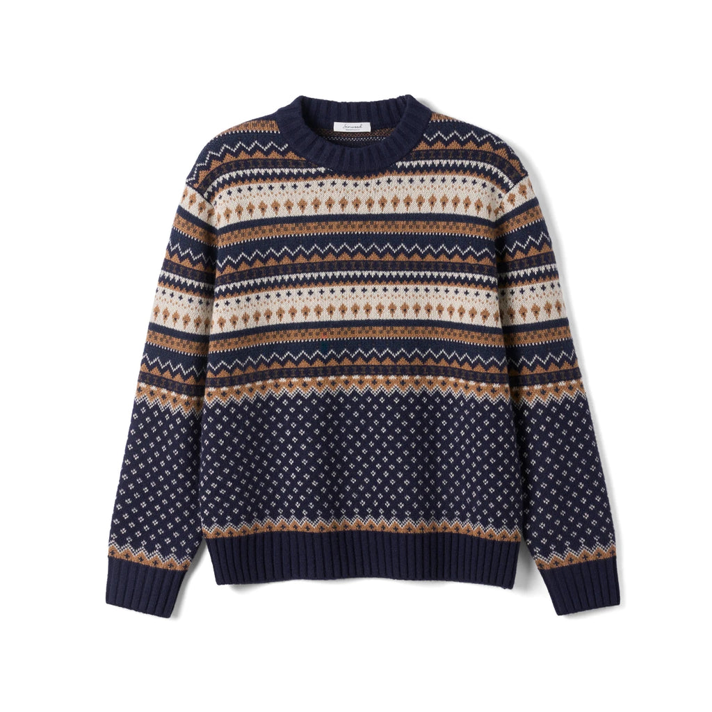 Fair Isle Bohemian Knit Sweater