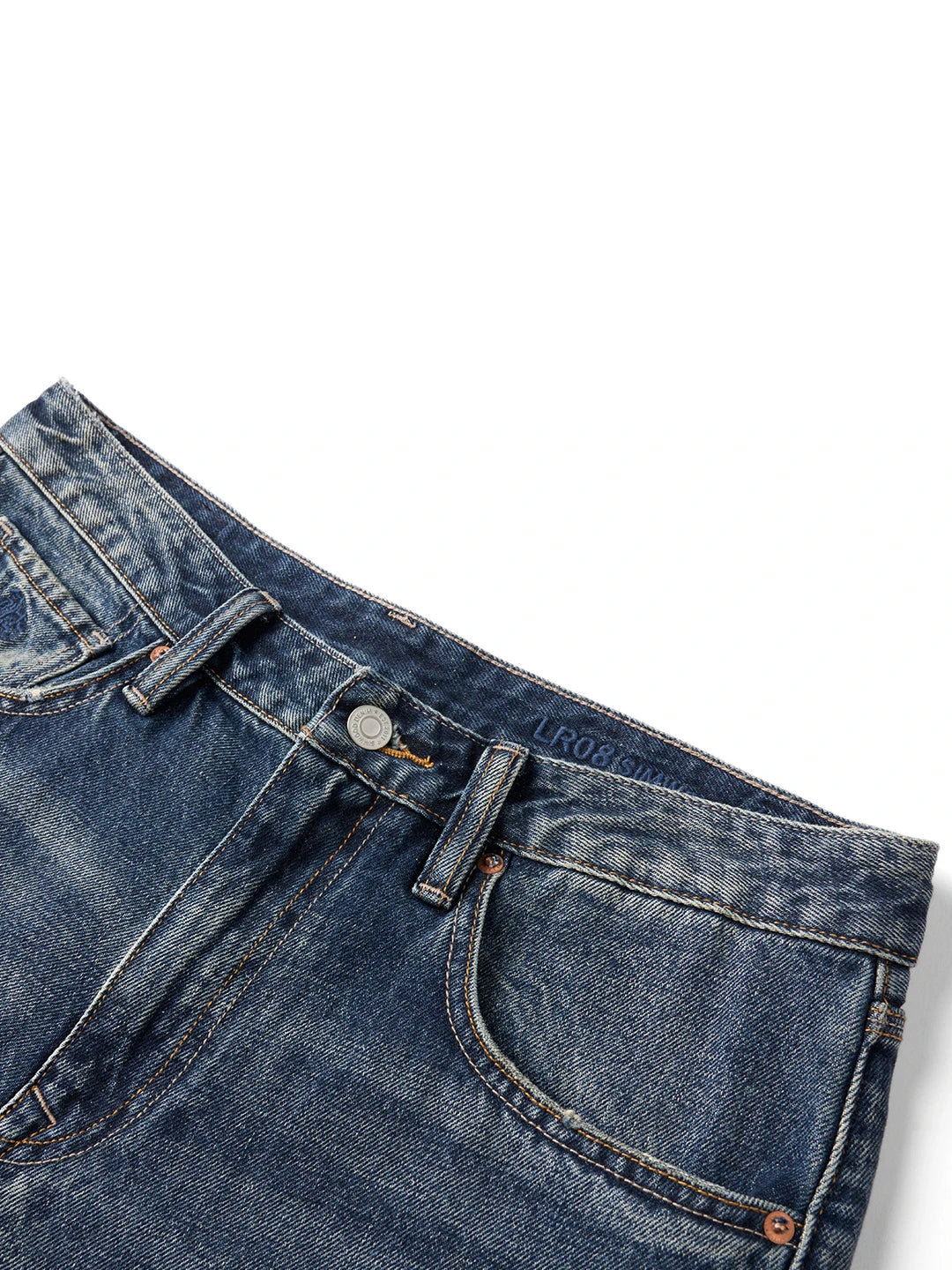 Vintage Washed Cotton Hemp Jeans