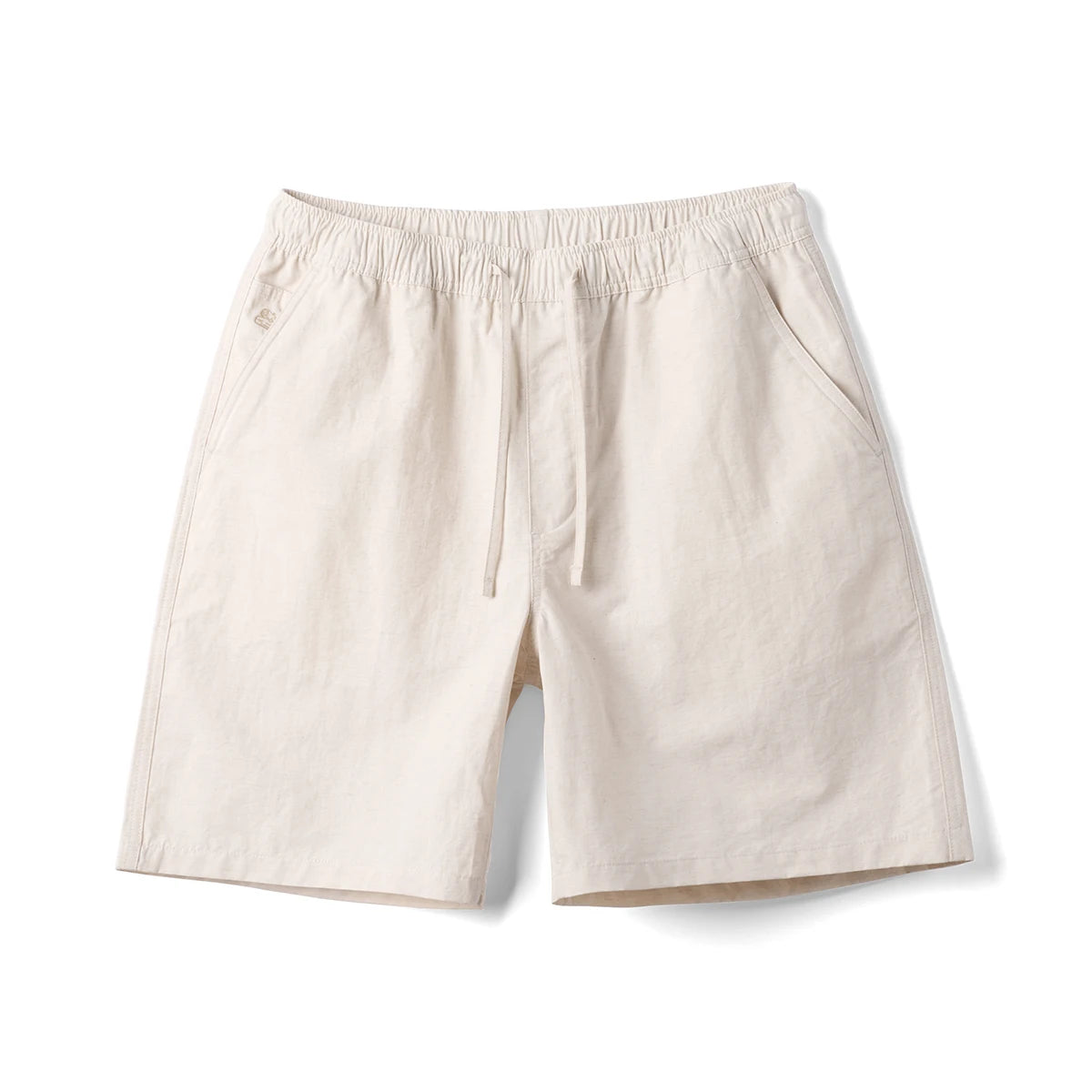 Breathable Drawstring Cotton Linen Shorts