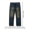 Vintage Distressed Selvedge Jeans